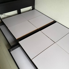 セミダブル　ベットフレームの画像