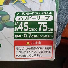 【お取り引き相手決定】山崎産業　未使用　玄関マット　2枚の画像