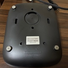 IRIS OHYAMA 電気ケトル IKE-G1500T ブラックの画像