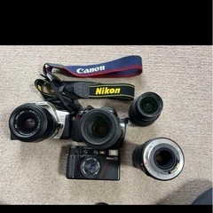 CANON NIKON フィルムカメラ等の画像