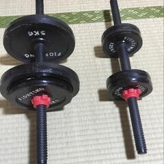 筋トレセット！ベンチ、ダンベル、プッシュバー他の画像