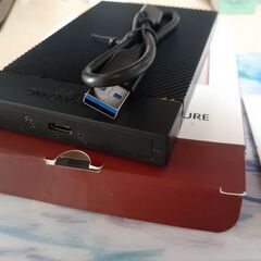 外付けHDD　1TB　（ケース新品）⑧の画像