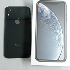 動作確認済！　iPhoneXR　A2106　64GB　本体　ブラック 　SIMフリー　箱　253172599の画像