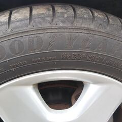 セルシオ30・31系後期・純正17インチホイール&タイヤ付き 4本の画像