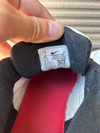 NIKE エアフォース　25.0
