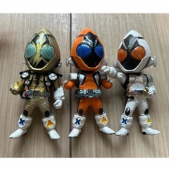 【バンダイ】仮面ライダー　ソフビ　人形　フィギュア　ゴーバスターズ　まとめ売りの画像