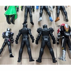 【バンダイ】仮面ライダー　ソフビ　人形　フィギュア　ゴーバスターズ　まとめ売りの画像