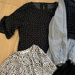 レディーストップス5点、ボトムス2点の画像