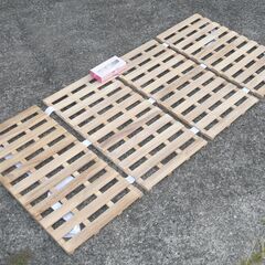 無料配達します🚚スノコベッド💖シングル💖幅101×長さ213㎝💖の画像
