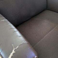 チェア ブラウンの画像