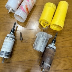 エアコン用コア65φ木用×1､モルタル用×1､ベントキャップ用110φ×1､160φ×1の画像