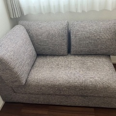 ソファ グレーの画像