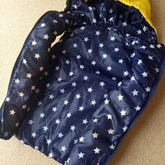 美品★フード付きベスト★110cmの画像