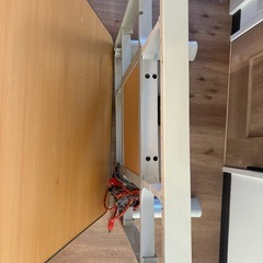 こたつ　木目　白の画像