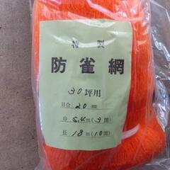 農業資材　防鳥網　30坪20mm の画像