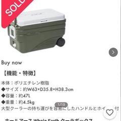 ホールアース　クーラーボックス47Lの画像