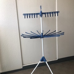 室内物干し　ドライハウスセットアイボリーの画像