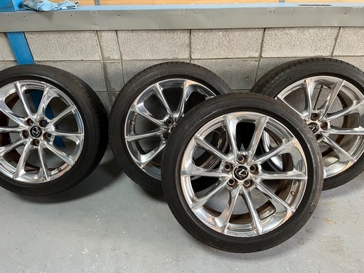 Lexus 20インチ　タイヤホイール4本セットLC純正アルミ