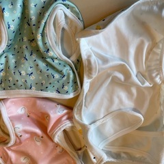 【美品】布おむつカバー3枚組 サイズ80★内ベルト★入園準備★男の子★女の子★オムツカバーの画像