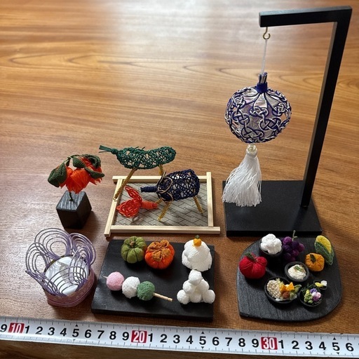 お盆飾り 水引　お供物セット