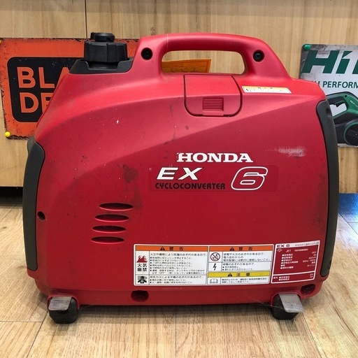 【店頭お渡し限定】（25-8-5）HONDA　エンジン式発電機　EX6