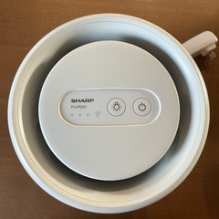 状態良いです😊👍 SHARP 2021年製 FU-PC01-W 白 空気清浄機の画像