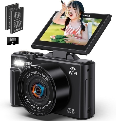 専用出品】50.0メガピクセル 4Kデジタルカメラ デジタルカメラ❤️ 4k