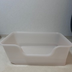 猫トイレ&トイレに流せる猫砂の画像