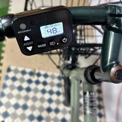 No.511 パナソニック電動アシストベロスター・ミニ BE-ELVS07 20インチ外装7段18年製造モデルの画像