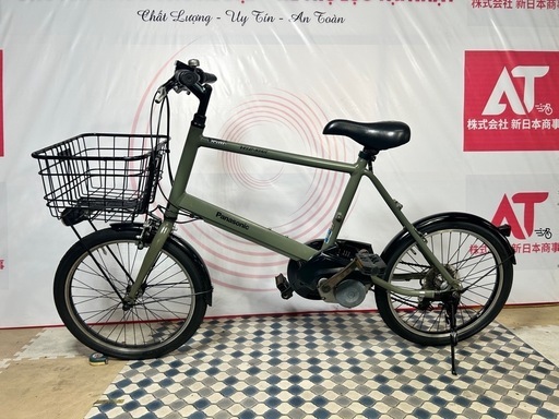 No.511 パナソニック電動アシストベロスター・ミニ BE-ELVS07 20インチ外装7段18年製造モデル