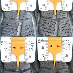 「32」　145/80R13　中古冬用タイヤ4本の画像
