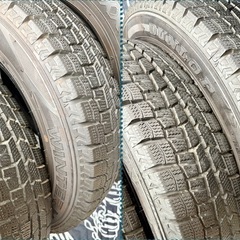 「32」　145/80R13　中古冬用タイヤ4本の画像
