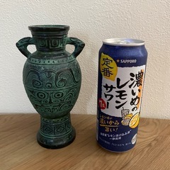 花瓶　壺　沖縄タイムス社創刊40周年記念品の画像