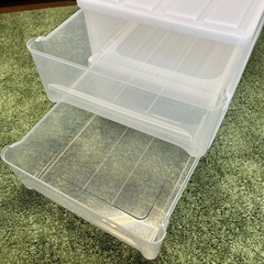【リユース☆エコちょっぷ】押入れ　衣装ケース1個　ベッド下収納の画像