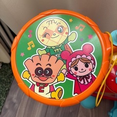 アンパンマン　ドラムセットの画像