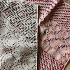 刺し子布巾　3枚の画像