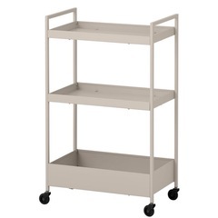 IKEAワゴン ベージュ の画像