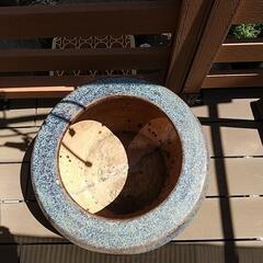 【引き取り限定】無料 火 鉢(庭池)の画像