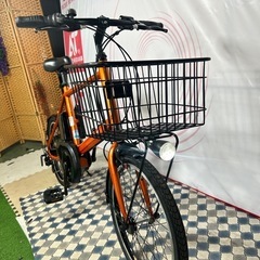 No.512パナソニック電動アシストベロスター・ミニ BE-ELVS07 20インチ外装7段18年製造モデルの画像