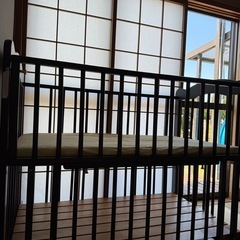 ベビーベッドの画像