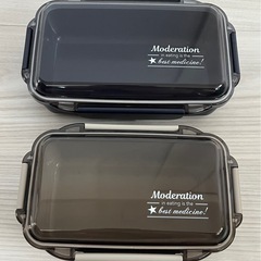 お弁当箱 ランチボックス 2つセット 未使用の画像