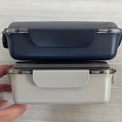 お弁当箱 ランチボックス 2つセット 未使用の画像