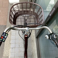 電動自転車 3569 ヤマハ PASナチュラ 26インチ ブラウンの画像
