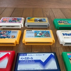 レトロ「初代ファミコン」カセットの画像