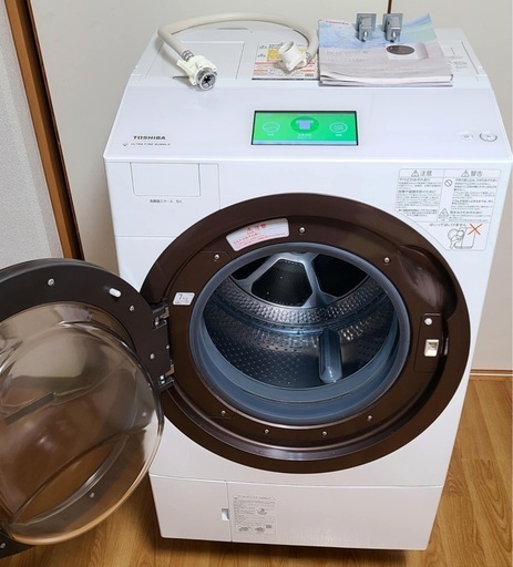 TOSHIBA 東芝 ドラム式洗濯乾燥機 ZABOON 洗濯12kg 乾燥7kg