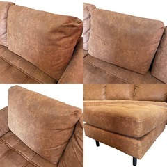 ジャーナルスタンダードファニチャー PSFカウチソファ オットマン付き JOURNAL STANDARD FURNITURE の画像