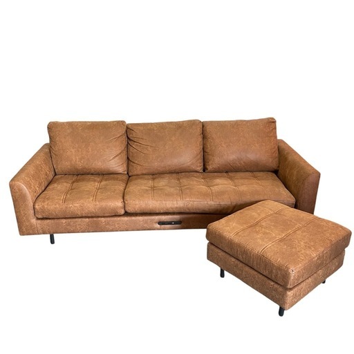 ジャーナルスタンダードファニチャー PSFカウチソファ オットマン付き JOURNAL STANDARD FURNITURE