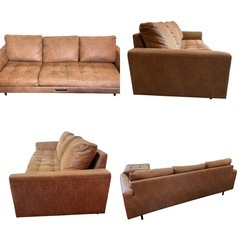 ジャーナルスタンダードファニチャー PSFカウチソファ オットマン付き JOURNAL STANDARD FURNITURE の画像