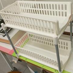 0819-034 スライドトレー２段ラックの画像