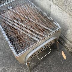 【最終値下げ❗️8月末迄】中古　焼き網コンロの画像